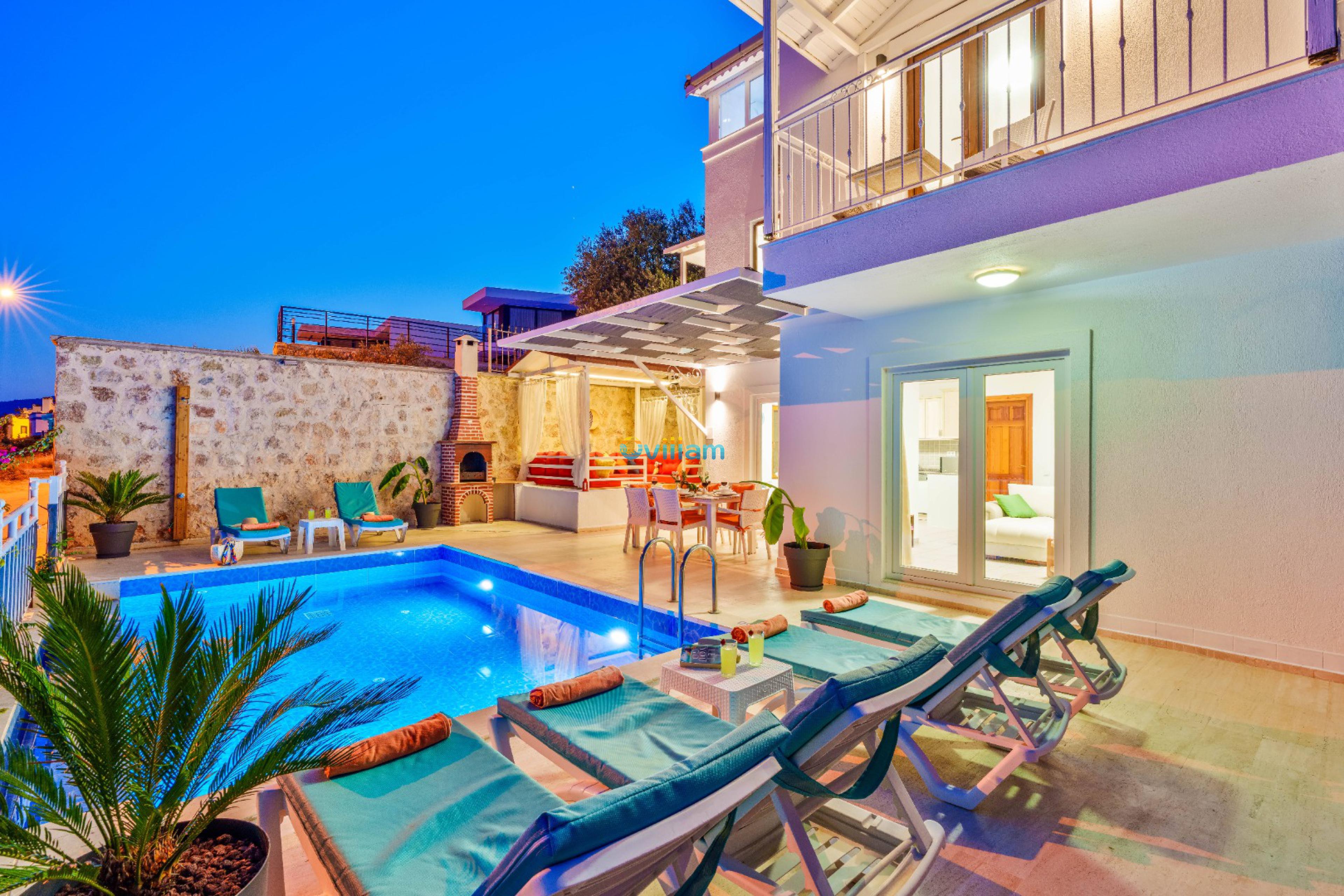 Villa Doğa Kalkan | Kalkan Kalamar Kiralık Villa