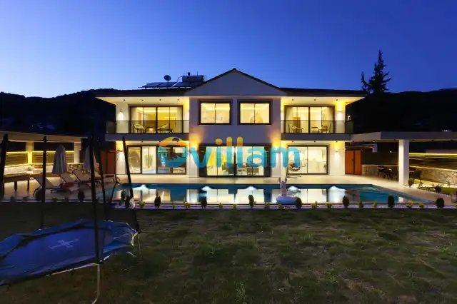 Villa White House | Kalkan Sarıbelen Kiralık Villa