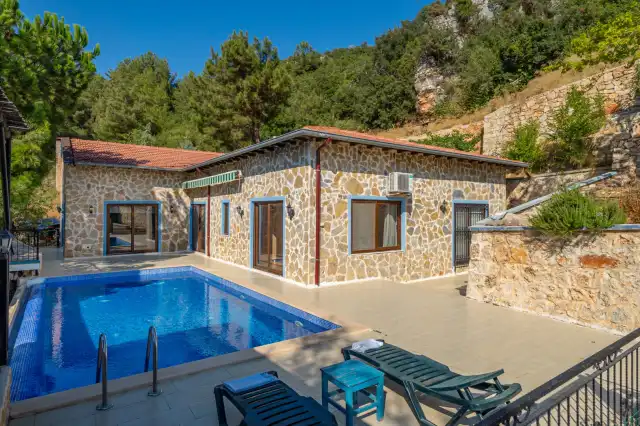 Villa Dolunay Kaş |Kaş Çukurbağ Kiralık Villa